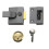 Yale Yale Locks 85 Deadlocking Nightlatch DMG Finish Brass Cylinder 40 mm Backset Boxed 1