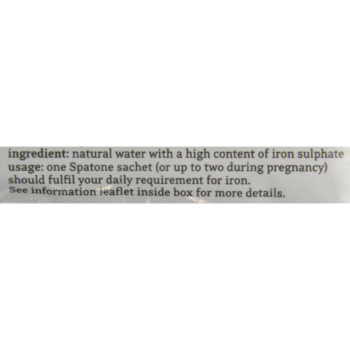 Spatone Natural Liquid Iron Supplement - Pack of 28 Sachets 2