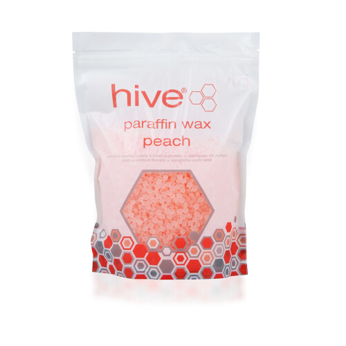 Hive Options Peach Paraffin Wax Pellets - Μαλακώνει και ενυδατώνει το δέρμα - 700g