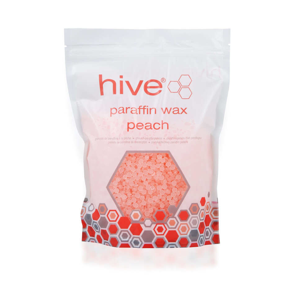 Hive Options Peach Paraffin Wax Pellets - Soften And Hydrates The Skin - 700g