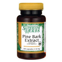 Swanson Superior Herbs Pinienrindenextrakt (50mg, 100 Kapseln)