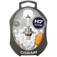 OSRAM ORIGINAL spare lamp box H7, halogen headlamps, 12V passenger car, CLKM H7, complete spare lamp set (1 unit)