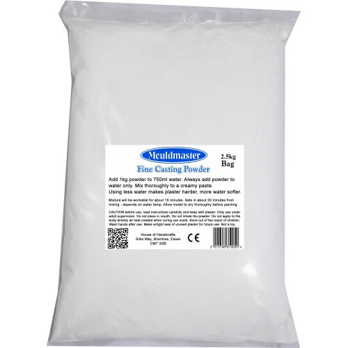 Mouldmaster 2.5 Kg Plaster of Paris, White