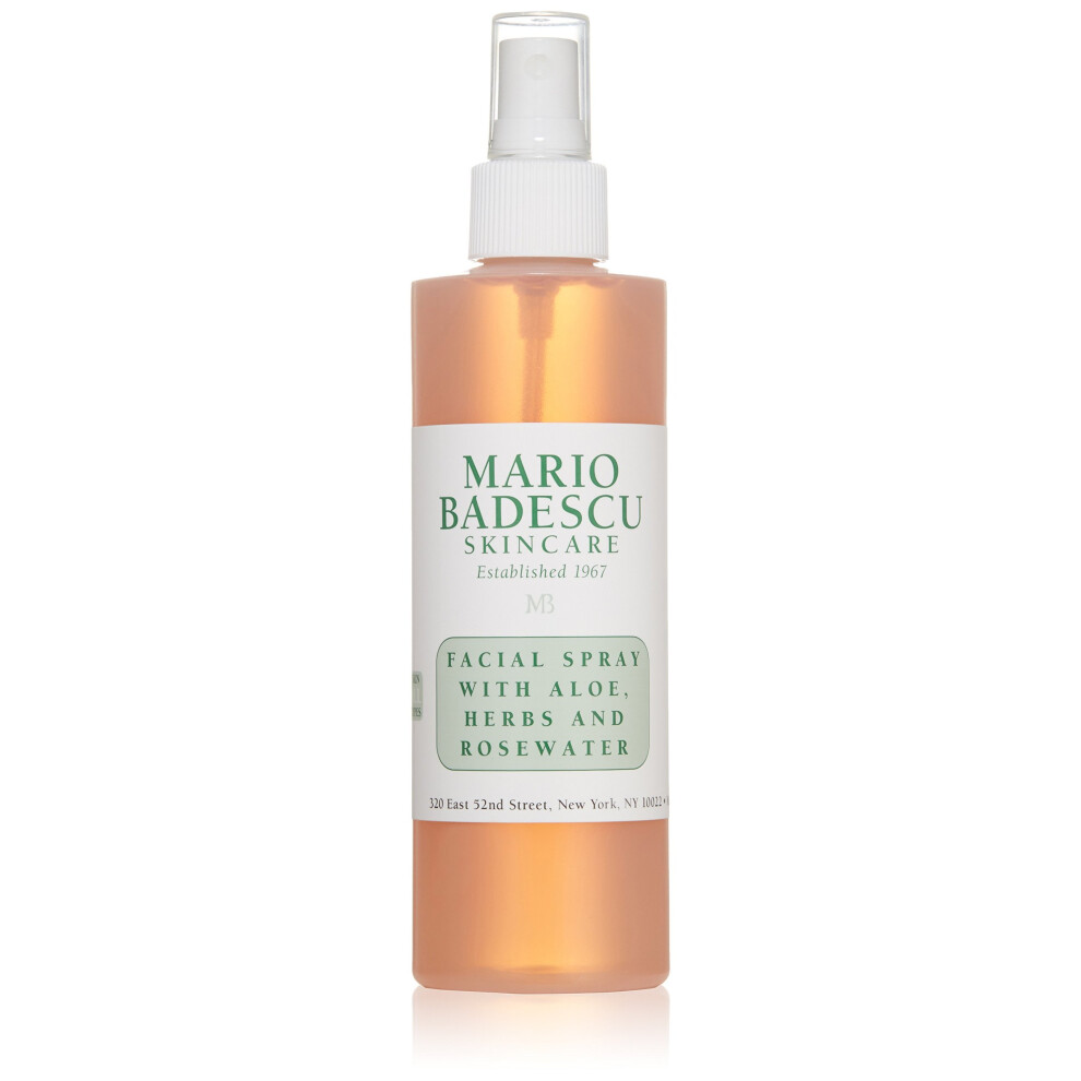 Mario Badescu Facial Spray With Aloe, Herbs And Rosewater 8oz (236ml)