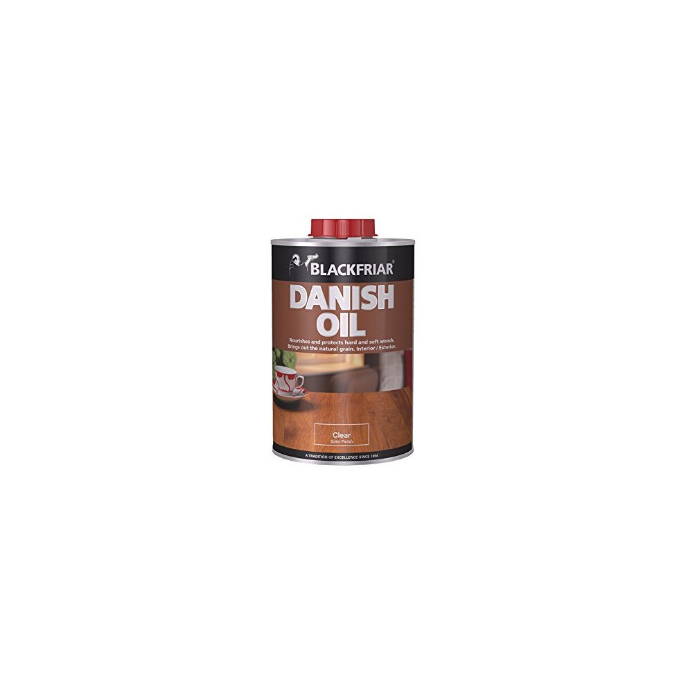 Blackfriar BKFDOC500 Danish Oil, 500ml, Clear, 500 ml