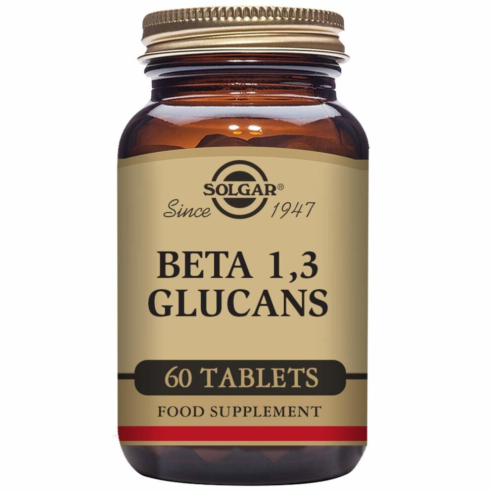 Solgar Beta 1,3 Glucans Tablets - Pack of 60