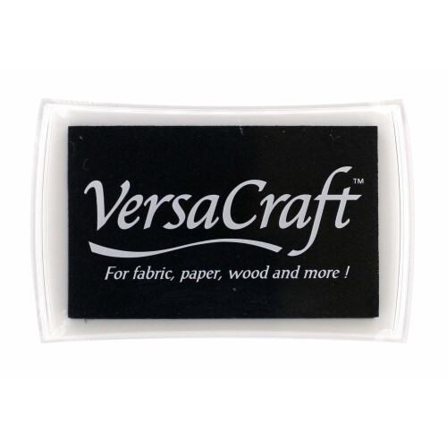 Tsukineko Versacraft Ink Pad Real, Black