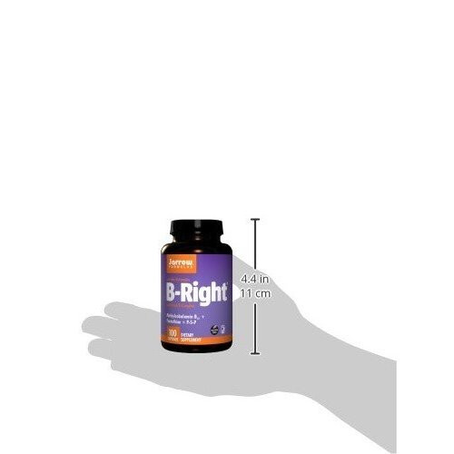 Jarrows B-Right Optimized B-Complex (100 Vegan Capsules) 2
