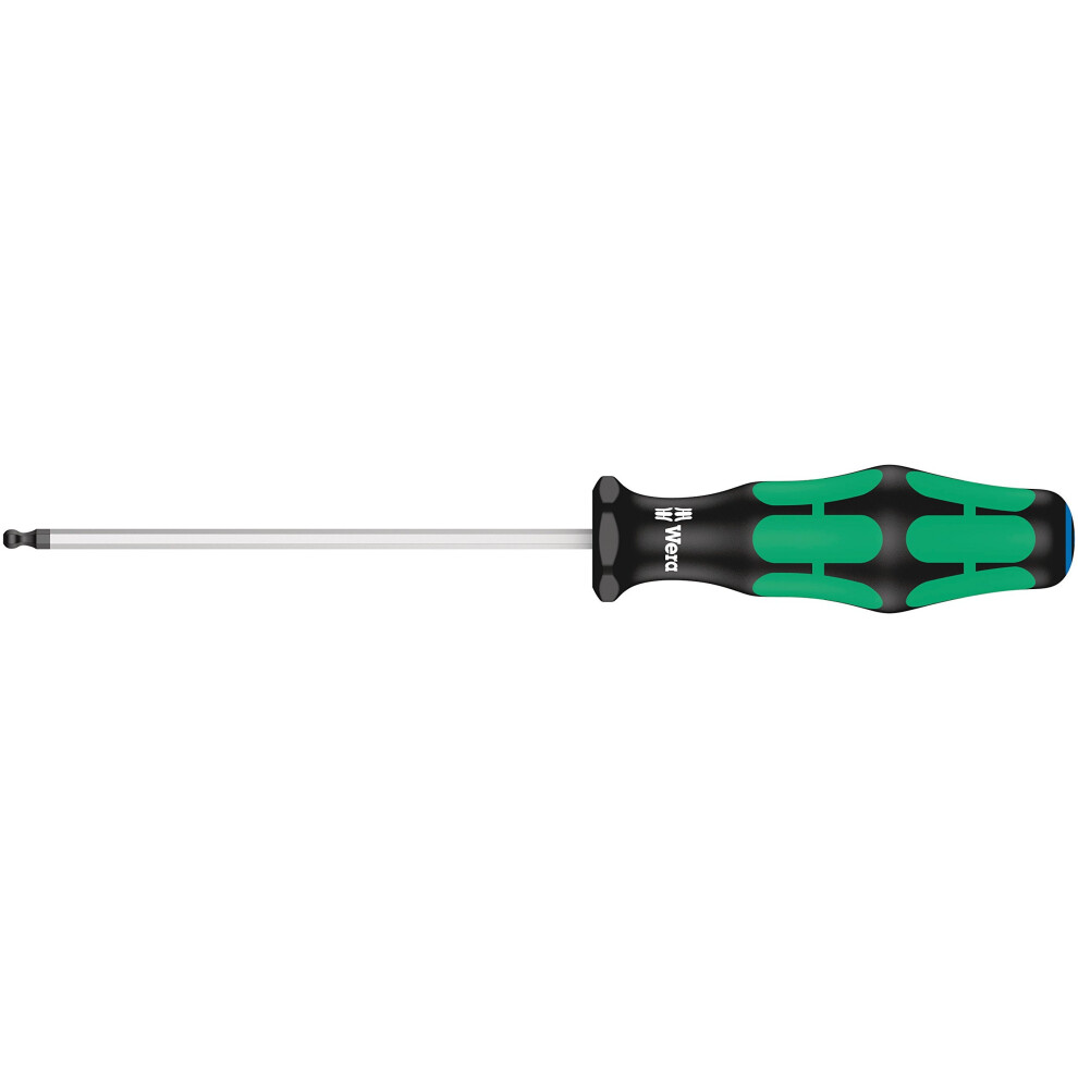 Wera 352 Ball End Screwdriver For Hexagon Socket Screws, 3.0 X 100 Mm