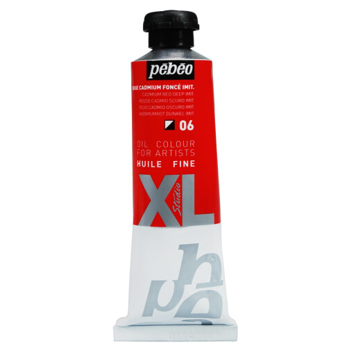 Pebeo 37 ml XL Studio Fine Oil, Cadmium Red Deep Hue