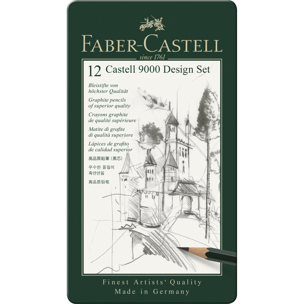 Faber-Castell 9000 Design Set 12 x Pencils