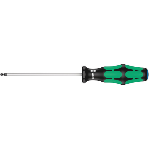 Wera 352 Ball end screwdriver for hexagon socket screws, 3.0 x 100 mm 1