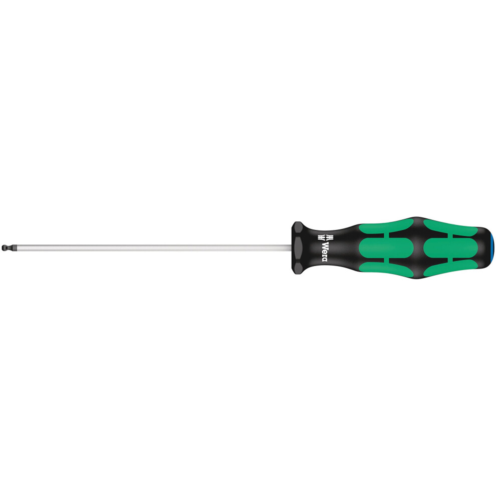 Wera 352 Ball End Screwdriver For Hexagon Socket Screws, 2.0 X 100 Mm