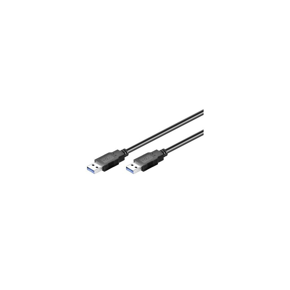 Usb 3.0 Cable"A" Plug > "A" Plug Usb 3.0 Aa 050 0.5M 1X Black 4040849957161