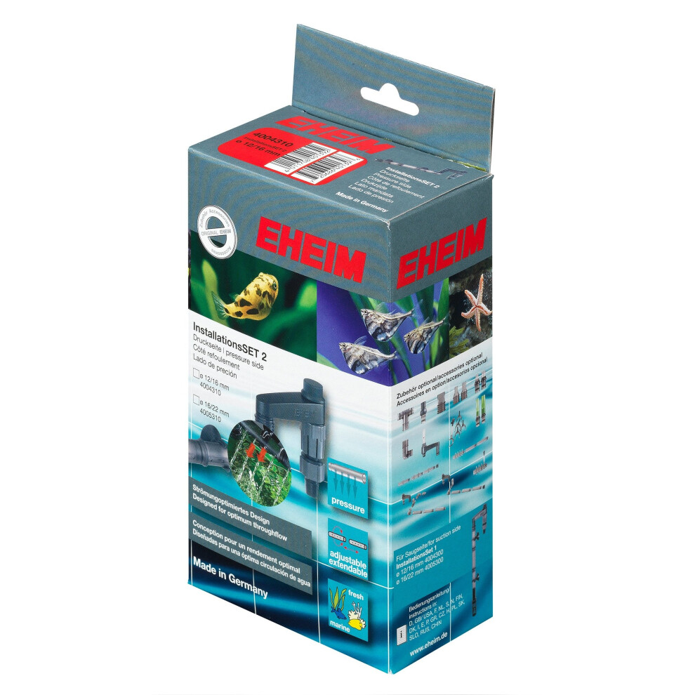 Eheim External Filter Installation Kit, Number 2, 16/22 Mm