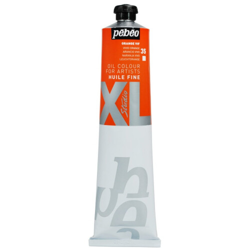 Pebeo 200 ml XL Studio Fine Oil, Vivid Orange