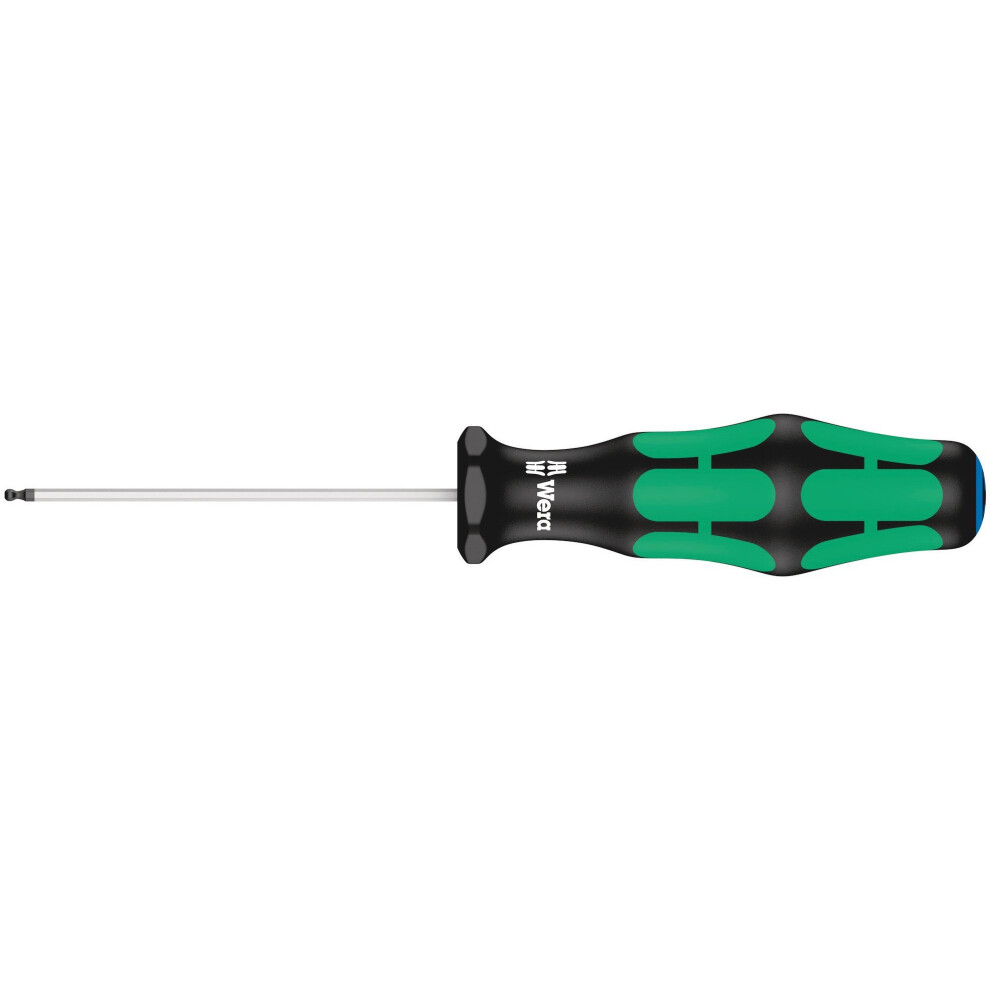 352 Ball End Screwdriver For Hexagon Socket Screws, 1.5 X 60 Mm 4013288032577