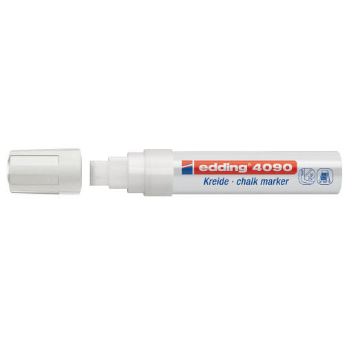 Edding Window Marker 4090 Kamp.Blister White 1