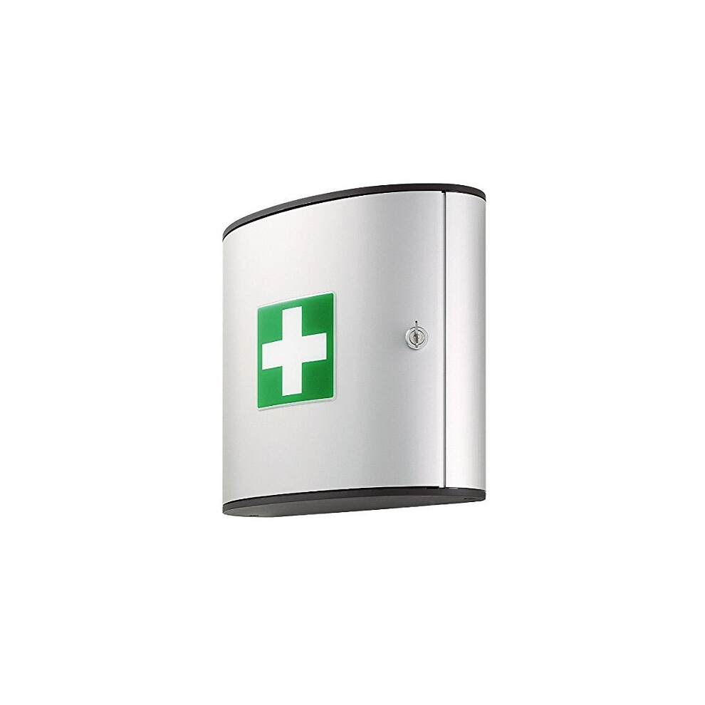 Durable Silver First Aid Box Medium (Empty)