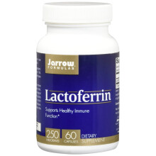 Jarrow Formulas, Lactoferrin, Gefriergetrocknet, 250 mg, 60 Kapseln