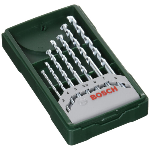 Bosch Bosch 7 Piece Masonry Drill Bit Set