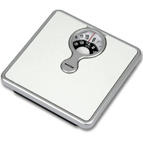 Salter Mechanical Bathroom Scales – Easy to Read Magnified Display for Weighing with Precision, Measure in St, lbs, Kg, Comfortable Cushioned...