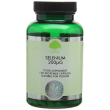 G&G Vitamins 200 µg Selenium Capsules