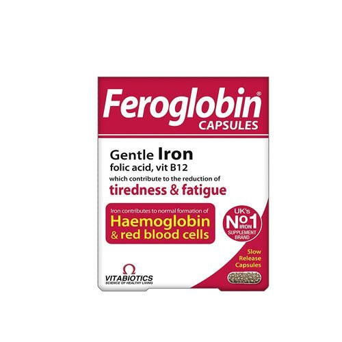 Vitabiotics Vitabiotics Feroglobin Original - 30 Capsules