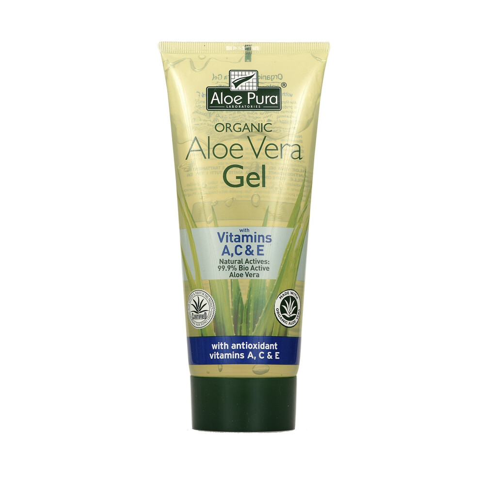 Aloe-Pura-Body Aloe Pura Aloe Vera Gel & Vitamin A,C & E 200Ml