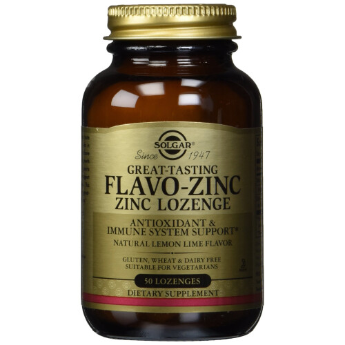 Solgar Flavo-Zinco Zinco 23 mg 50 Pastilhas Solgar 1