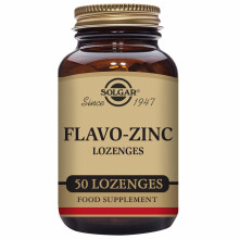 Flavo-Zinc Zinc 23 mg 50 pastilles Solgar