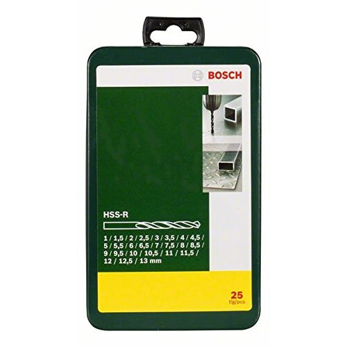 Bosch Set de 25 forets HSS laminés BOSCH 2