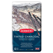 Coffret matite carboncino colorate Derwent