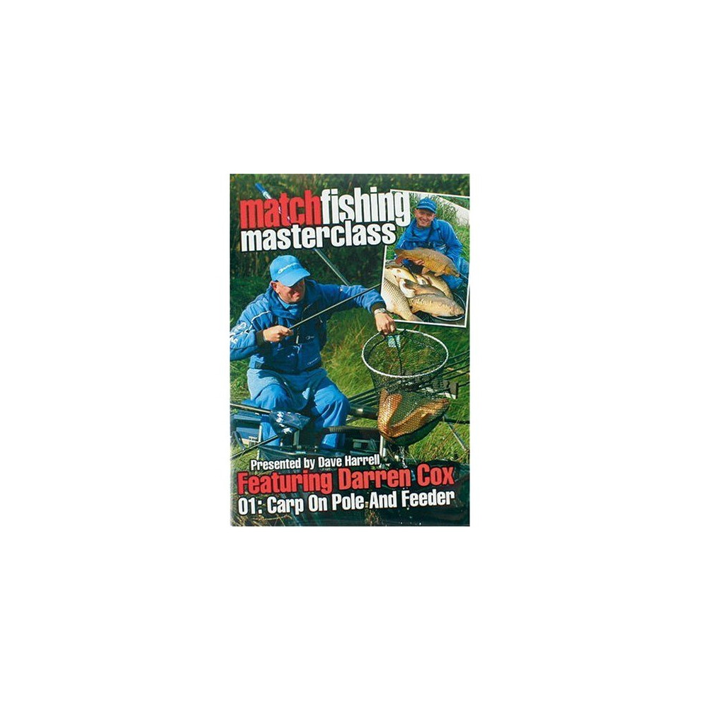 Match Fishing Masterclass with Darren Cox 01: Carp on the Pole and Feeder [DVD]-image-OPC-PMY5VS-NEW