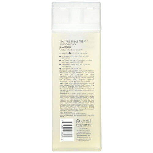 Giovanni Giovanni Verkwikkende Shampoo Tea Tree 8,5 oz 1