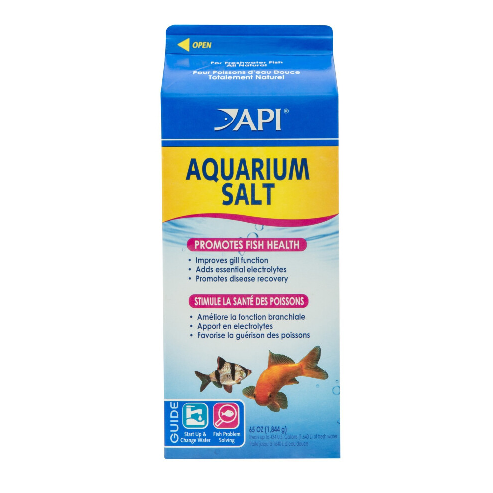 API Freshwater Aquarium Salt, 65-Ounce