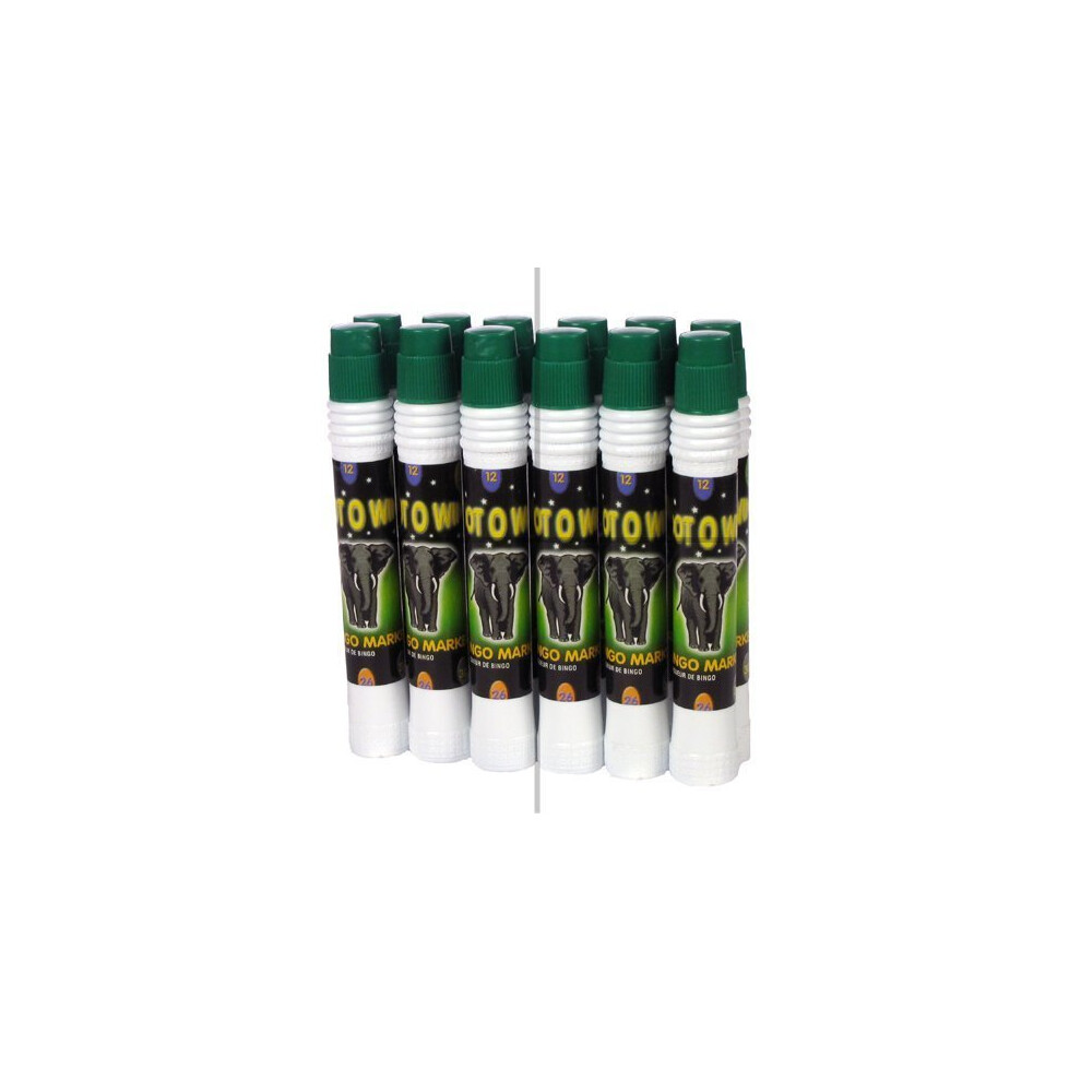 Clubking-Ltd Bingo Dabbers, 20Ml, Green