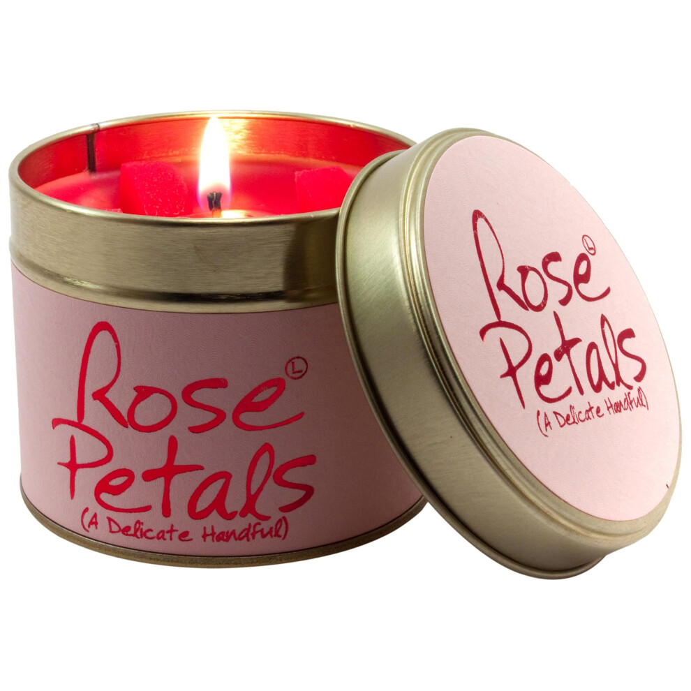Lily Flame Rose Petals Tin, Pink
