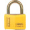 Abus ABUS 28354 Nautic Inox Series Solid Brass Padlock - Yellow 1