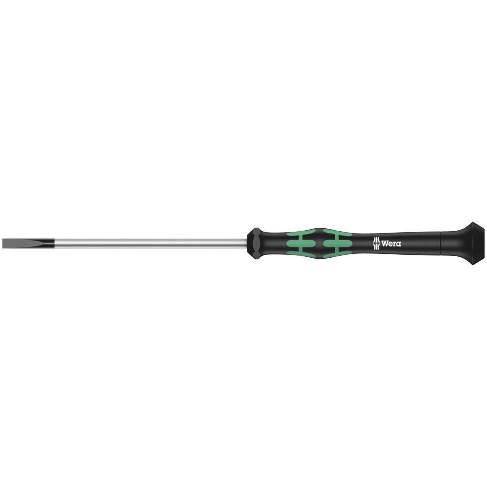 2035 Screwdriver for slotted screws for electronic applications, 0.20 x 1.2 x 40 mm