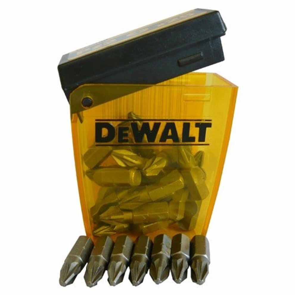 DeWalt DT71522-QZ 25mm Flip PHillips No.2 Bits (Box of 25)