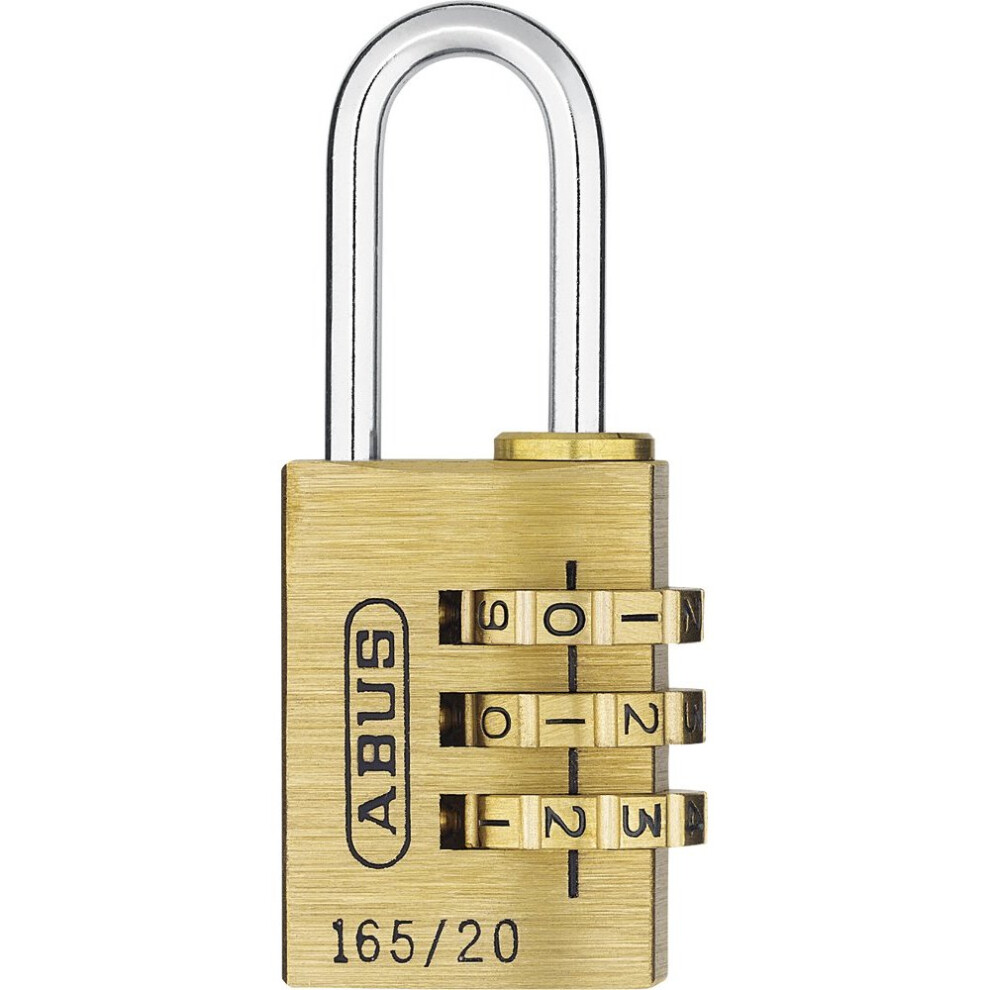 ABUS 165/20 3-Digit Combination Padlock