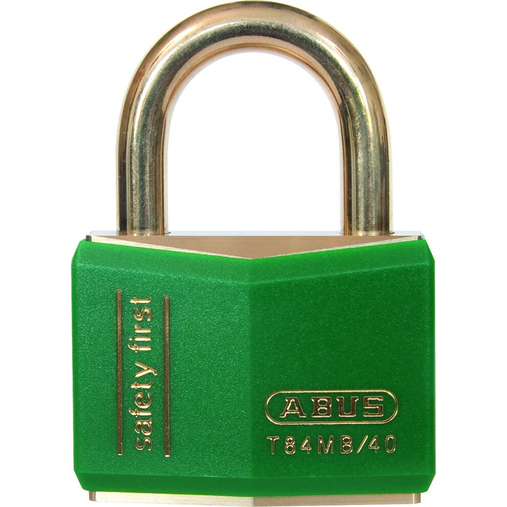 ABUS 22716 Nautic Inox Series Solid Brass Padlock - Green