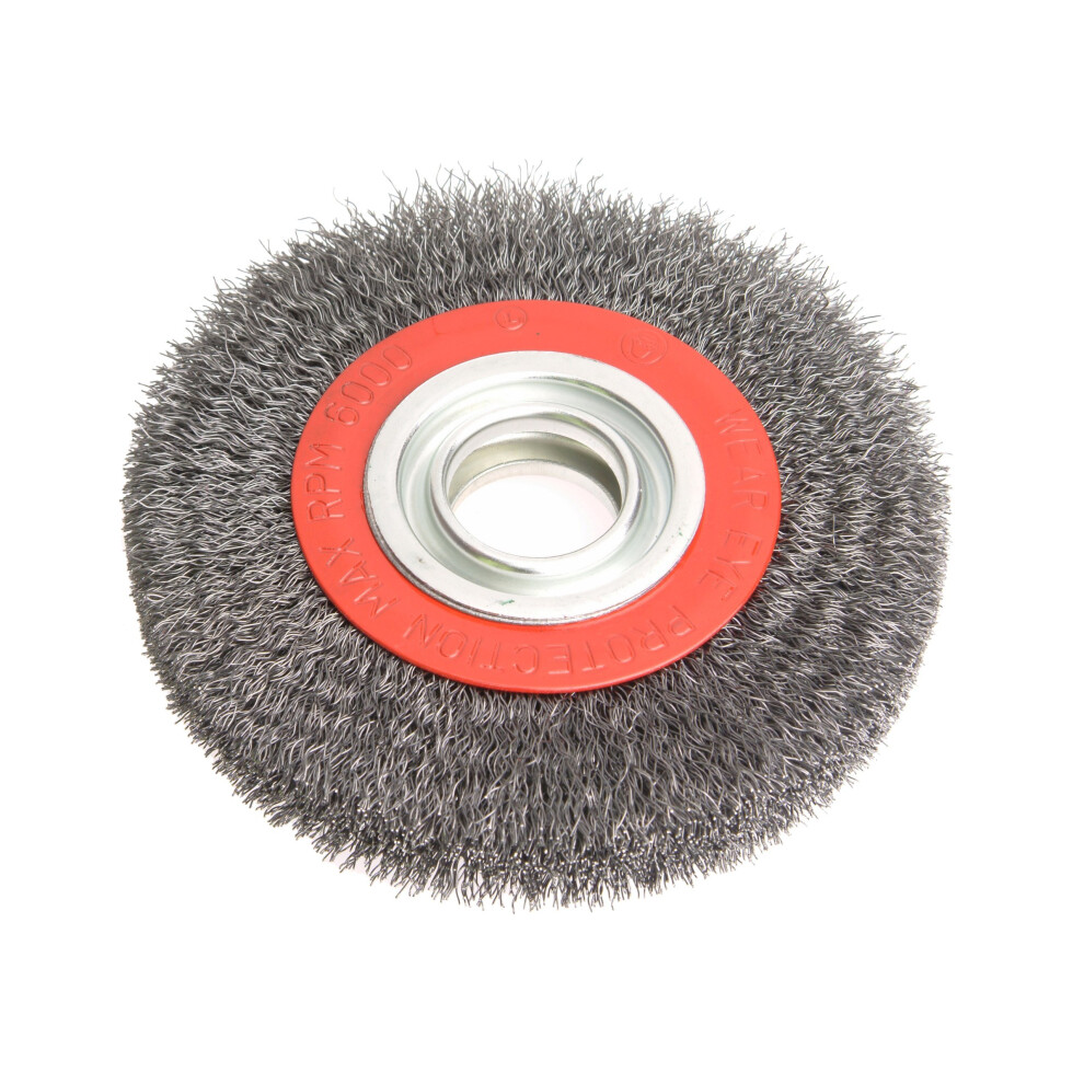 Faithfull 150 x 23 x 32mm Wire Wheel with 0.3mm Wire