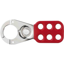 ABUS 701R Lock Off Hasp - Red