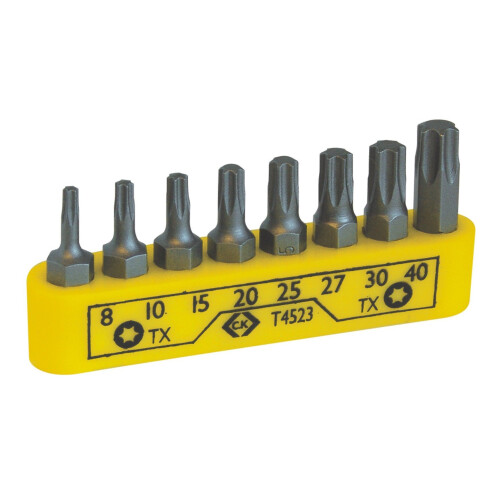 CK Tools C.K T4523 TX Screwdriver Bit Set, Grey