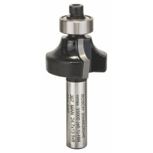 Bosch 2608628340 Rounding Router Bit, 0 V, Silver, 8 x 24.7 x 53 mm