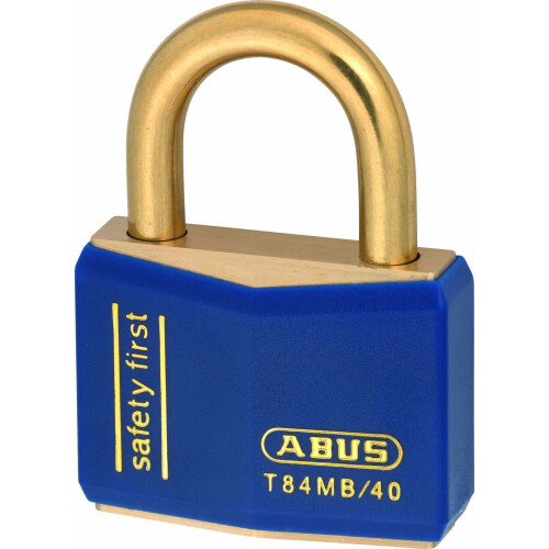 Abus ABUS 22717 Nautic Inox Series Solid Brass Padlock - Blue 1