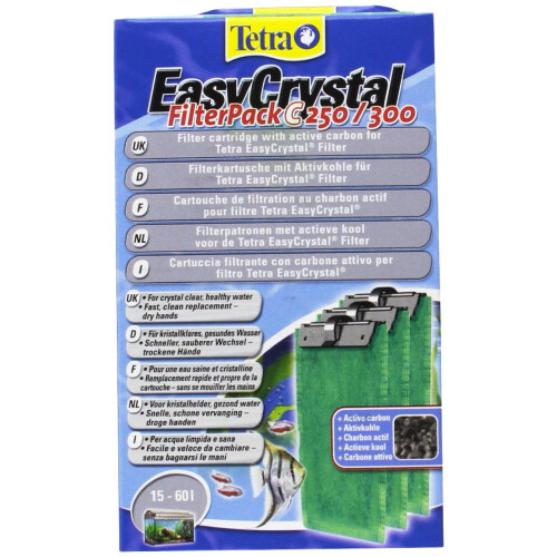 Tetra Tetra EasyCrystal Cartridge for EasyCrystal Filter, for Fast and Clean Filter Replacement