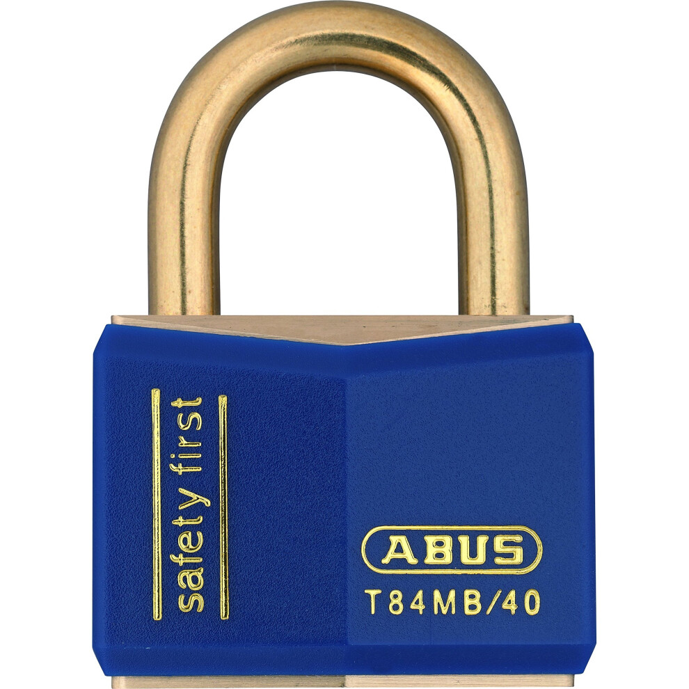 ABUS 22717 Nautic Inox Series Solid Brass Padlock - Blue